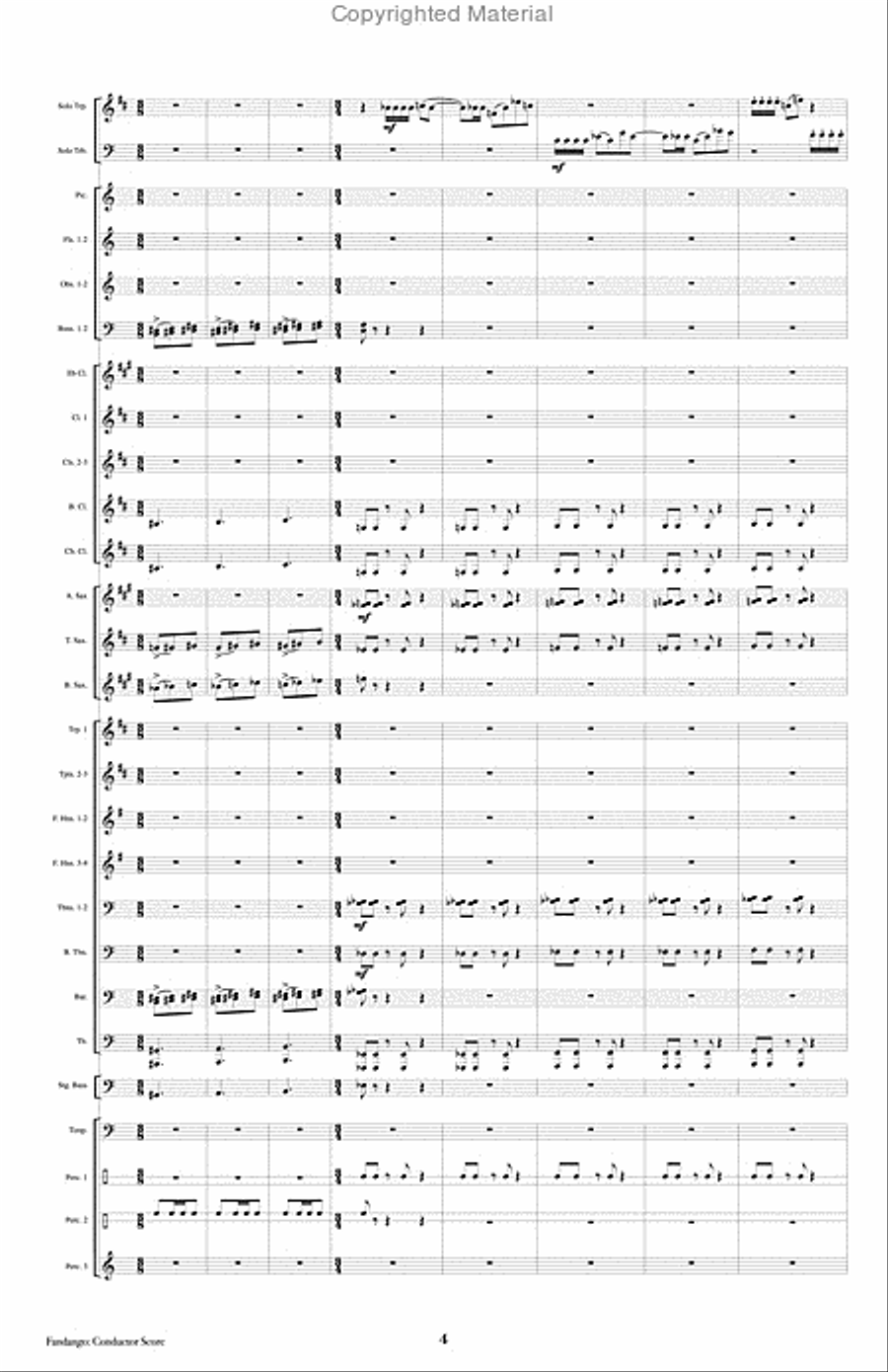 Fandango Concert Band scores gallery preview page 5