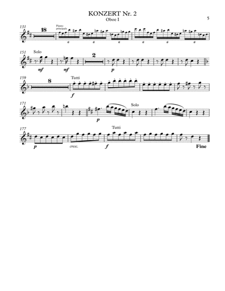 Franz Danzi - Flute Concerto in d minor op.43 ( Full score and parts )
