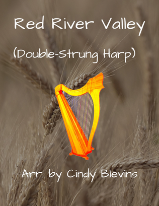 Book cover for Red River Valley, for Double-Strung Harp