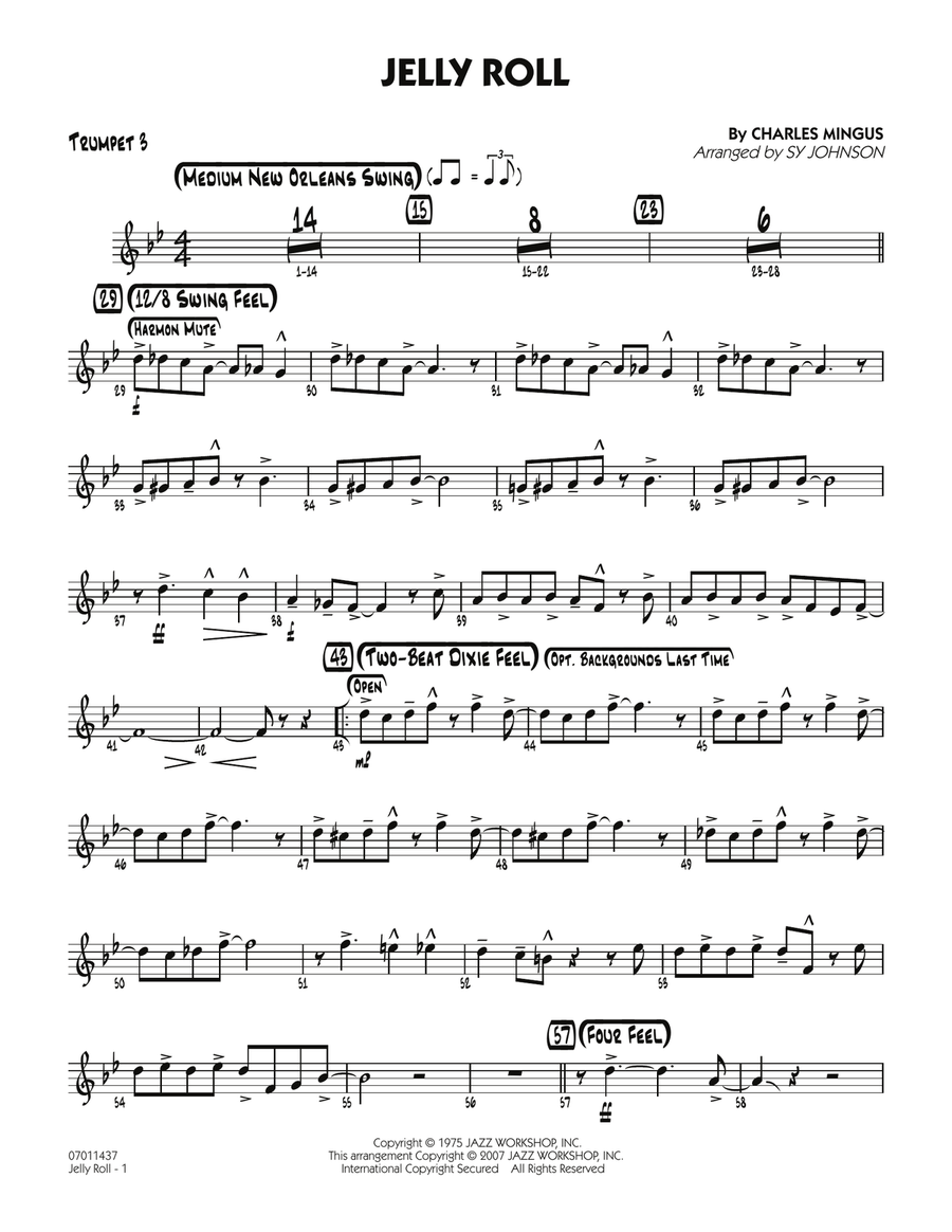 Jelly Roll - Trumpet 3
