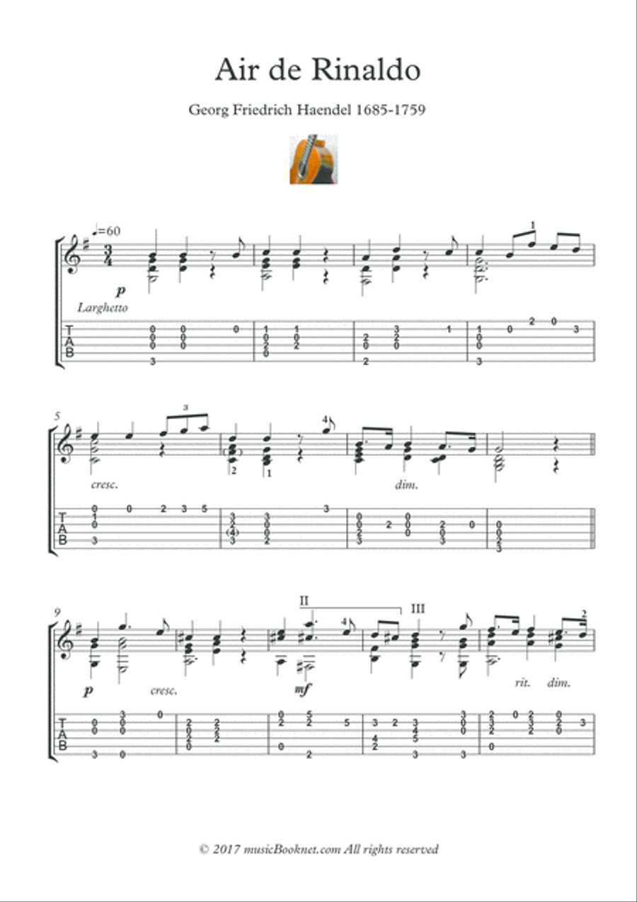 Opera Classics for Guitar solo Acoustic Guitar scores gallery preview page 6