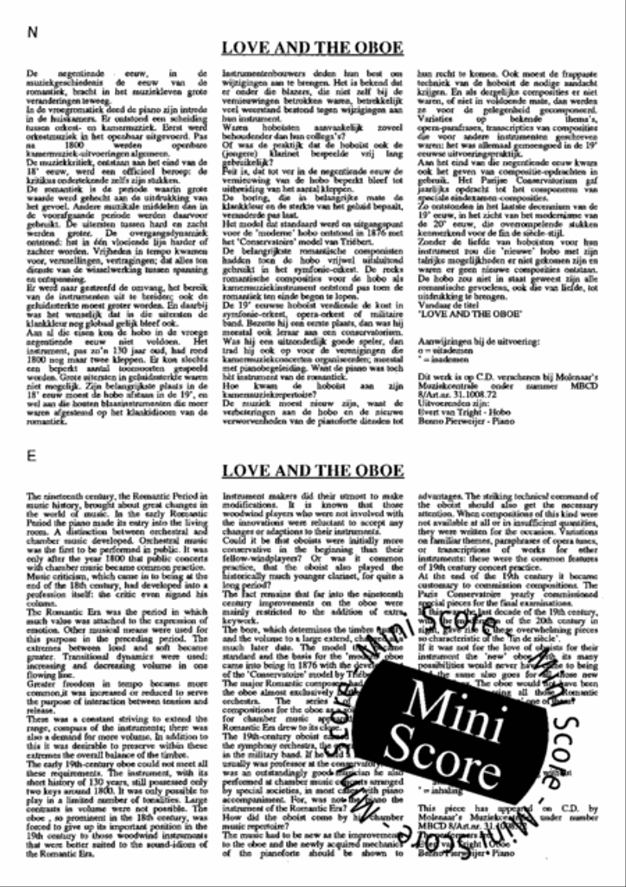 Andante Per Oboe et Pianoforte Piano Accompaniment scores gallery preview page 4
