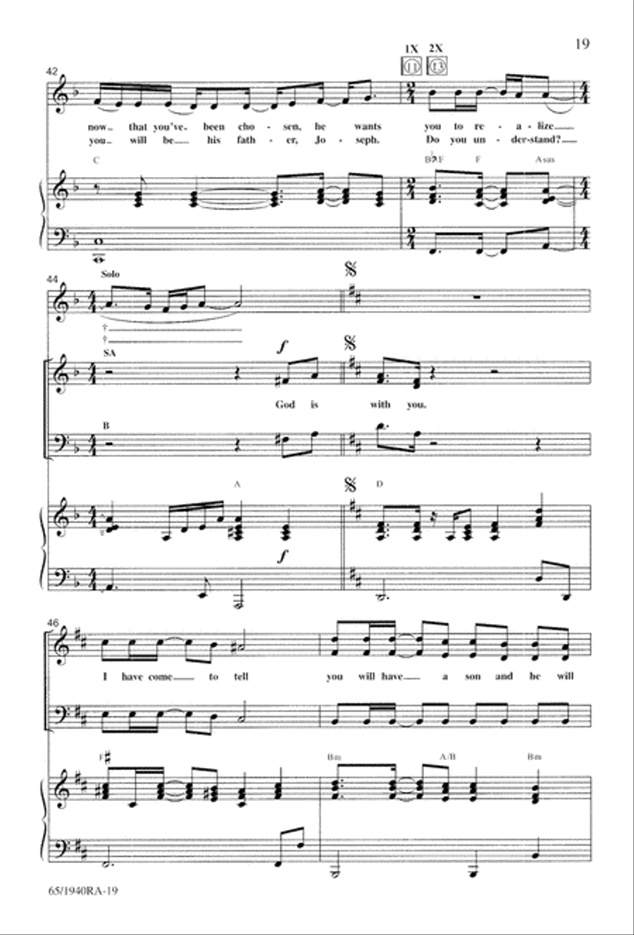 We Will Know Peace 3-Part scores gallery preview page 21