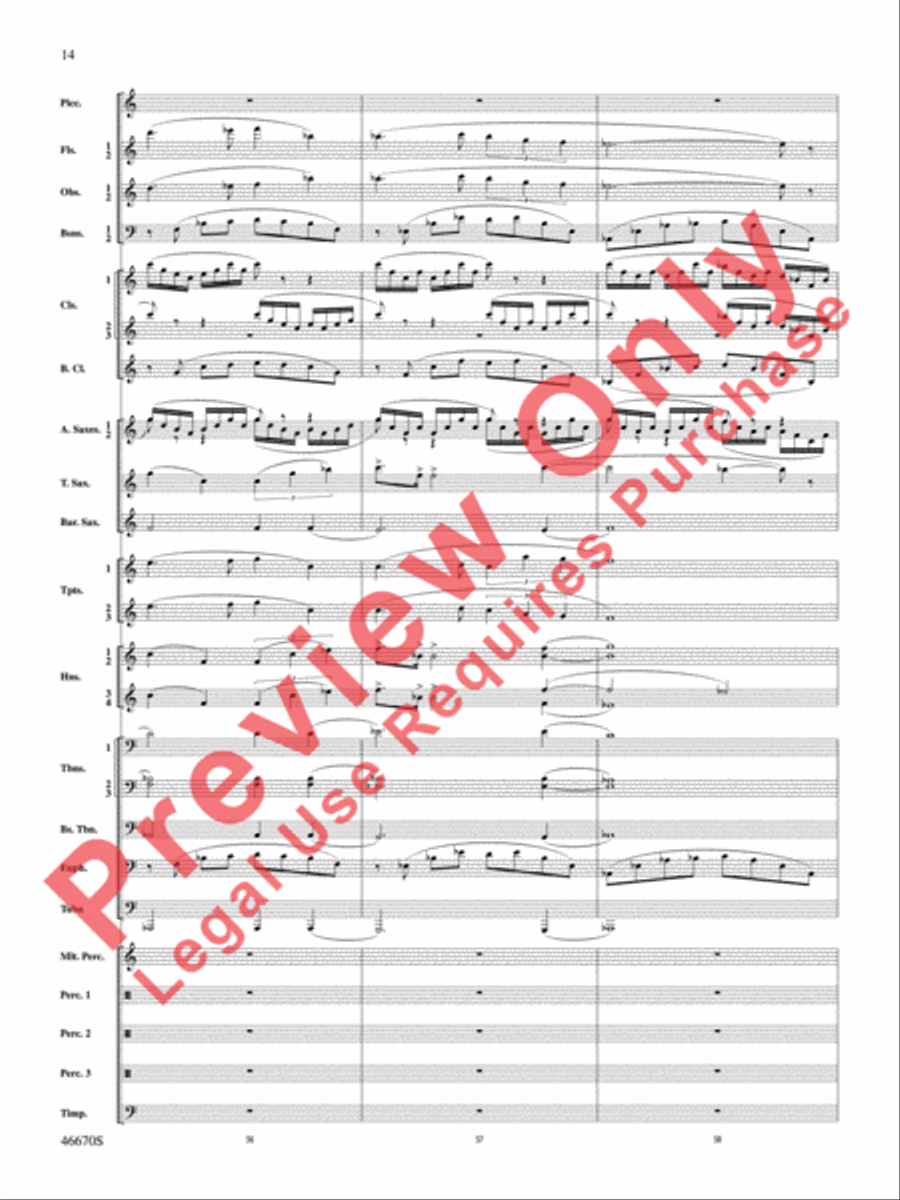 The Falls The Falls Concert Band scores gallery preview page 15