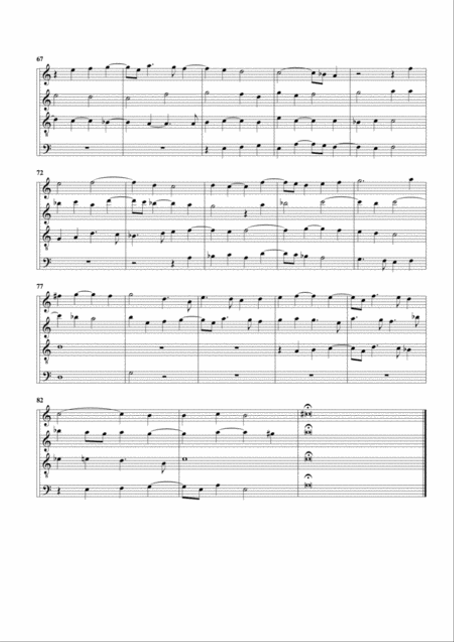 Ricercare no.12, FbWV 412 Recorder scores gallery preview page 5