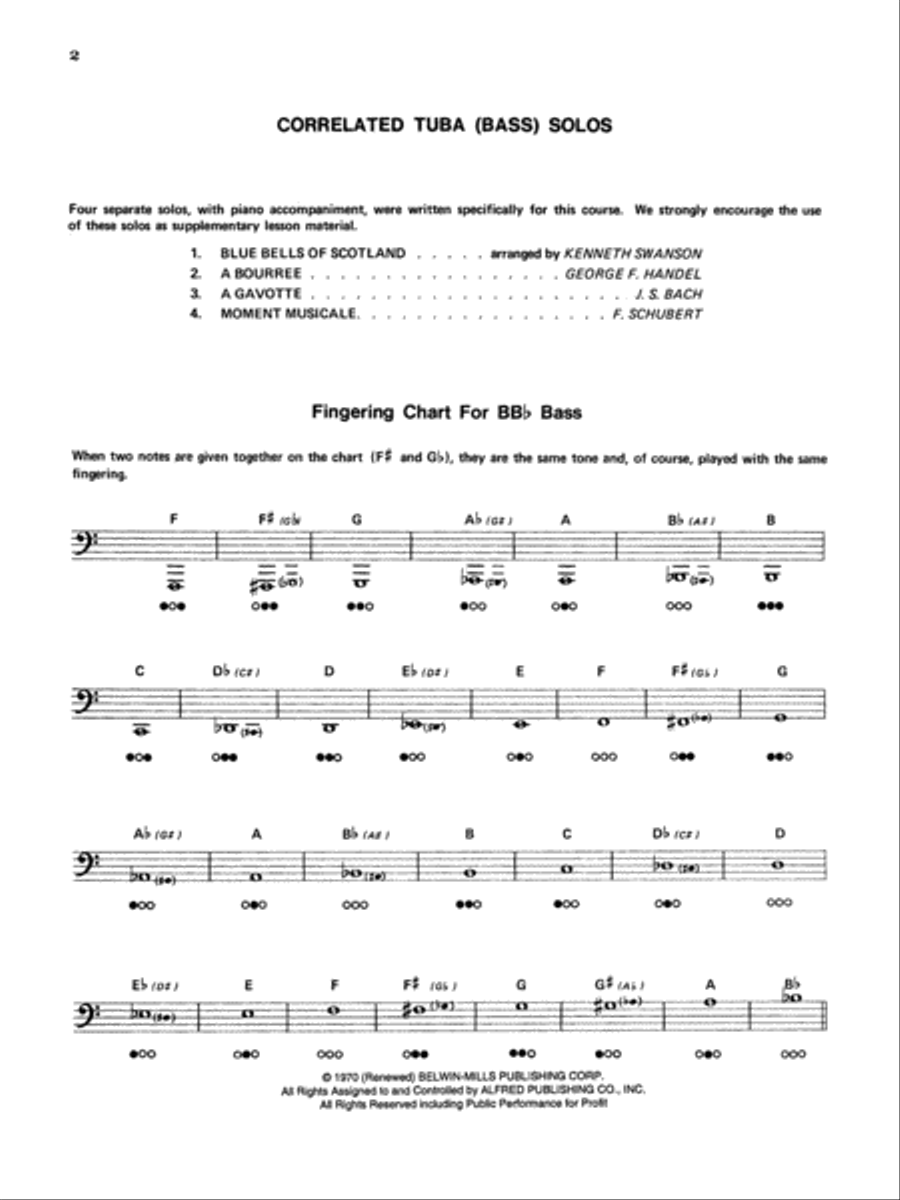 Student Instrumental Course Tuba Student Tuba scores gallery preview page 3