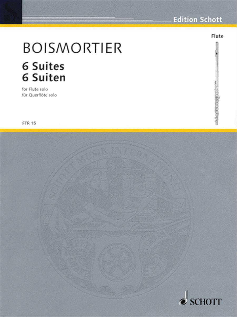 Six Suites, Op. 35 Flute Solo scores gallery preview page 1