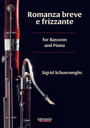 Book cover for Romanza Breve e Frizzante for Bassoon and Piano
