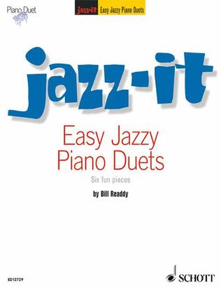 Book cover for Easy Jazzy Piano Duets