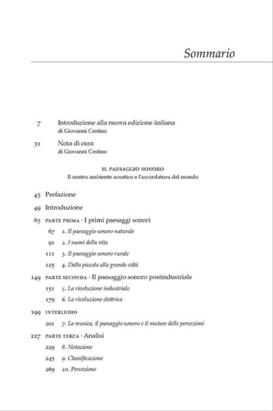 Il Paesaggio Sonoro Collection / Songbook scores gallery preview page 3