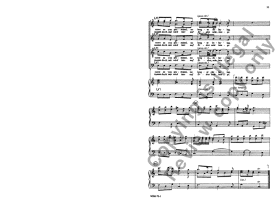 Dearest Lord Jesus, Why Are You Delaying SSATB scores gallery preview page 10