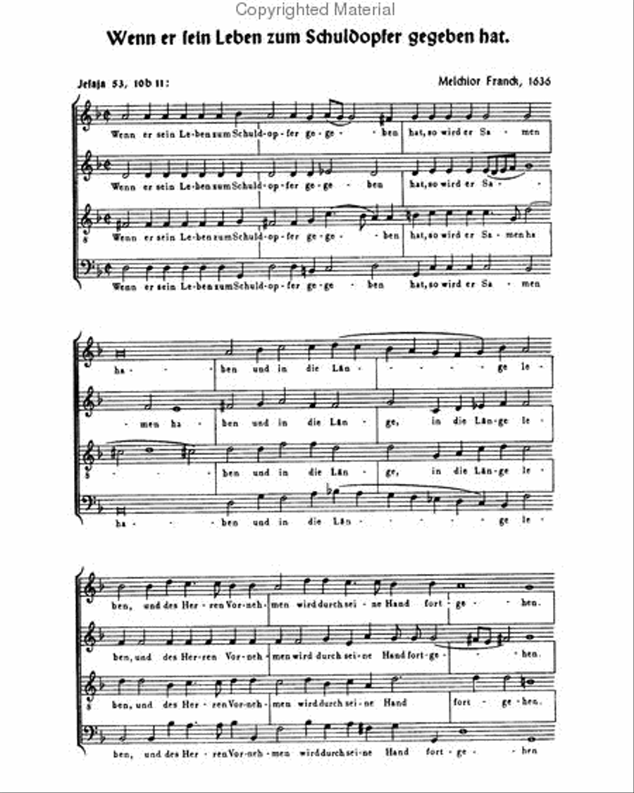 Sieben Motetten aus: Paradisus Musicus Choir scores gallery preview page 7