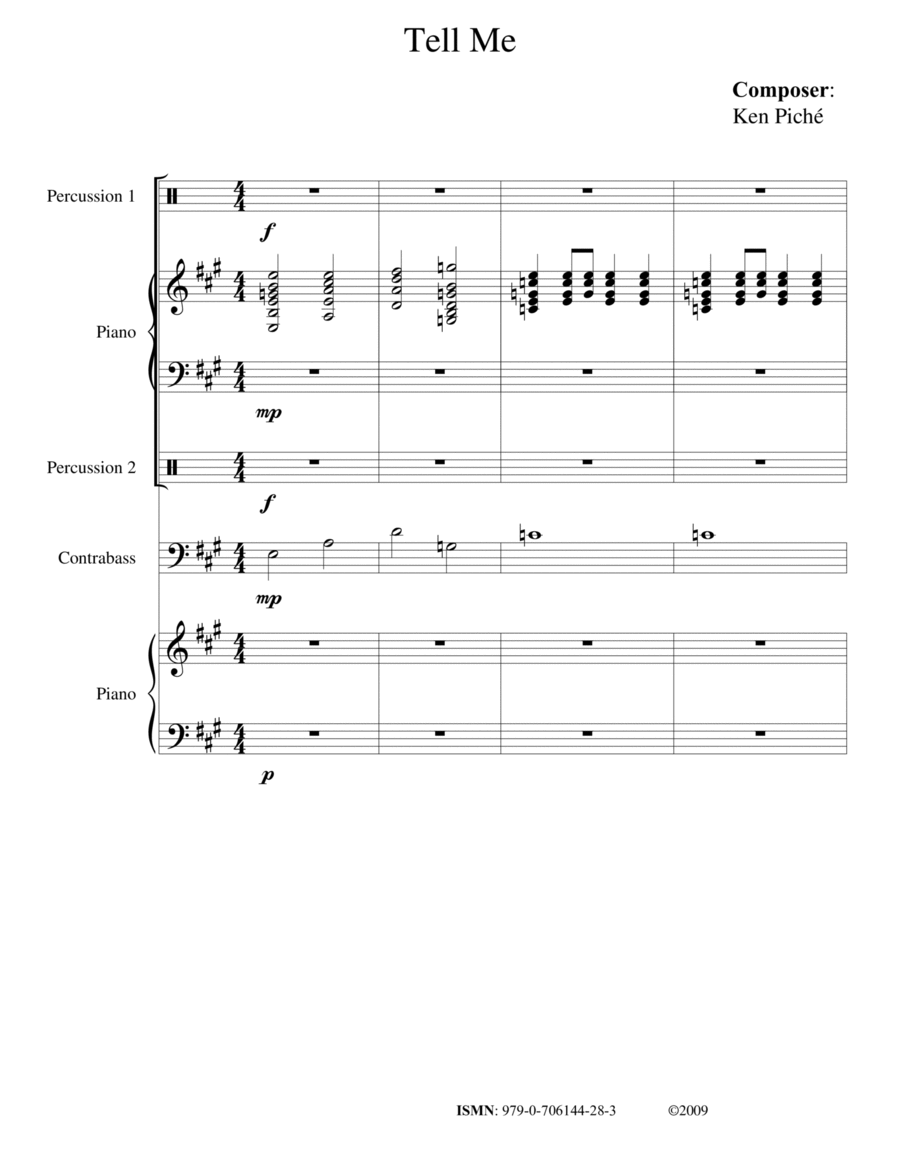 Tell Me Tell Me School and Community scores gallery preview page 1