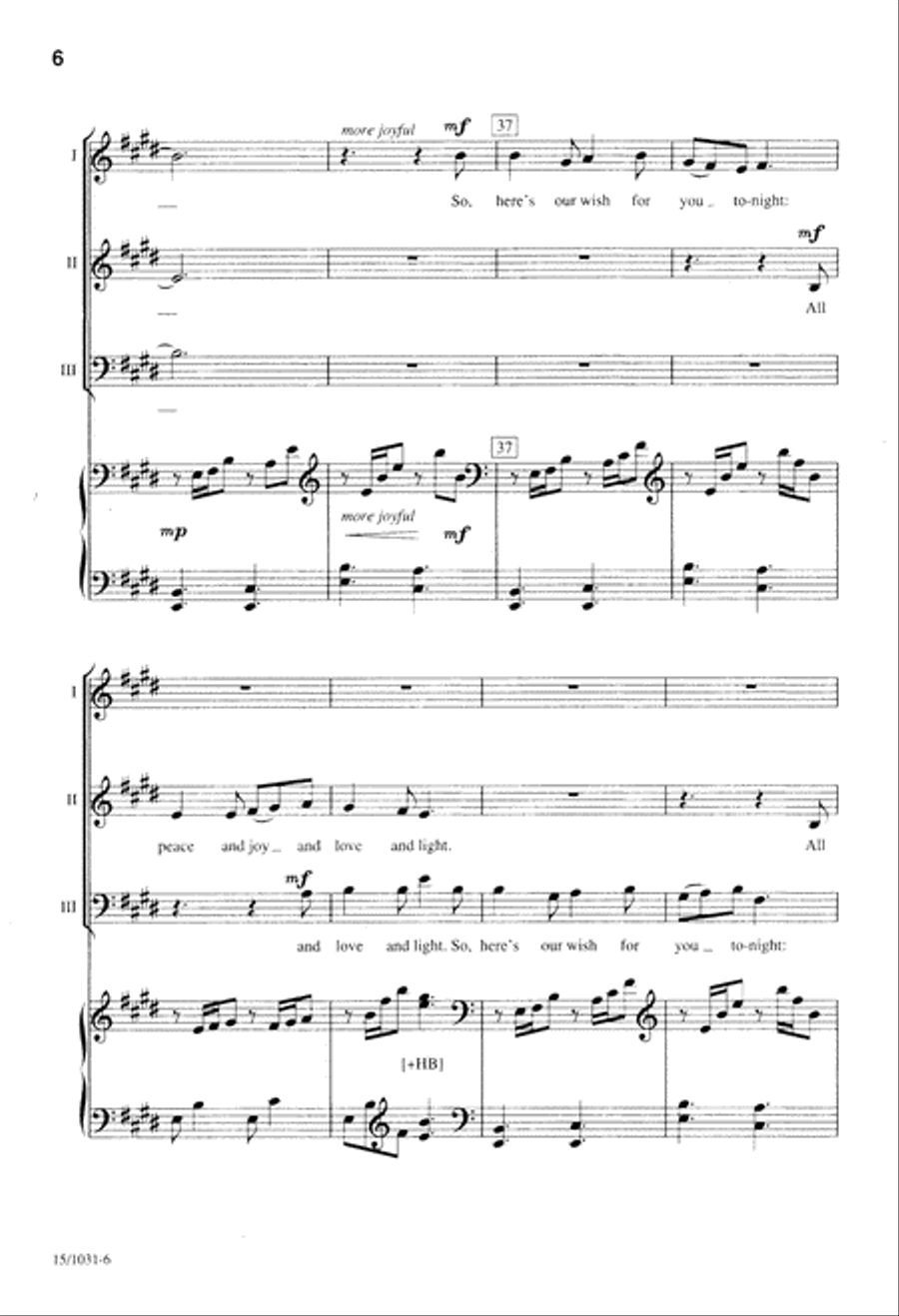 Christmas Joy Christmas Joy 3-Part scores gallery preview page 6