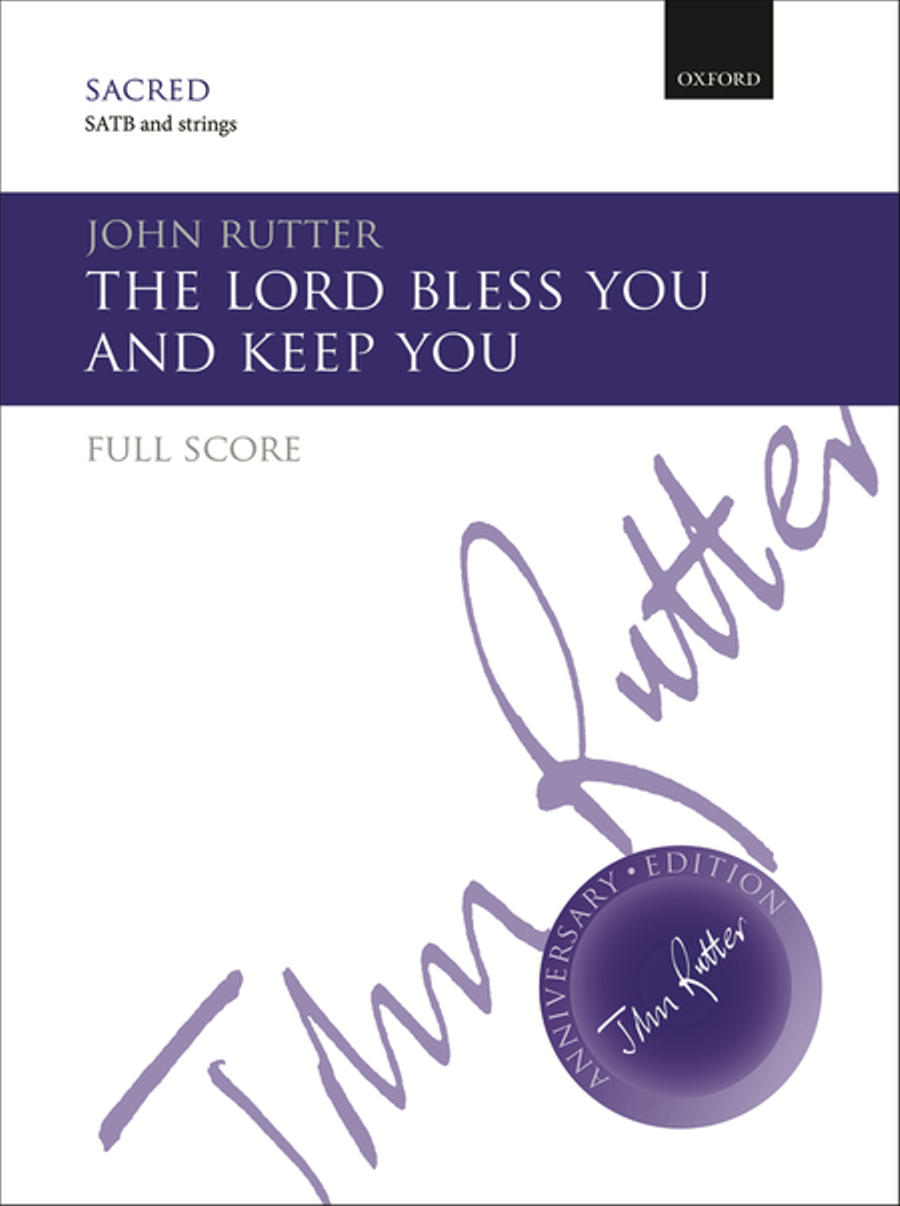 Book cover for The Lord bless you and keep you