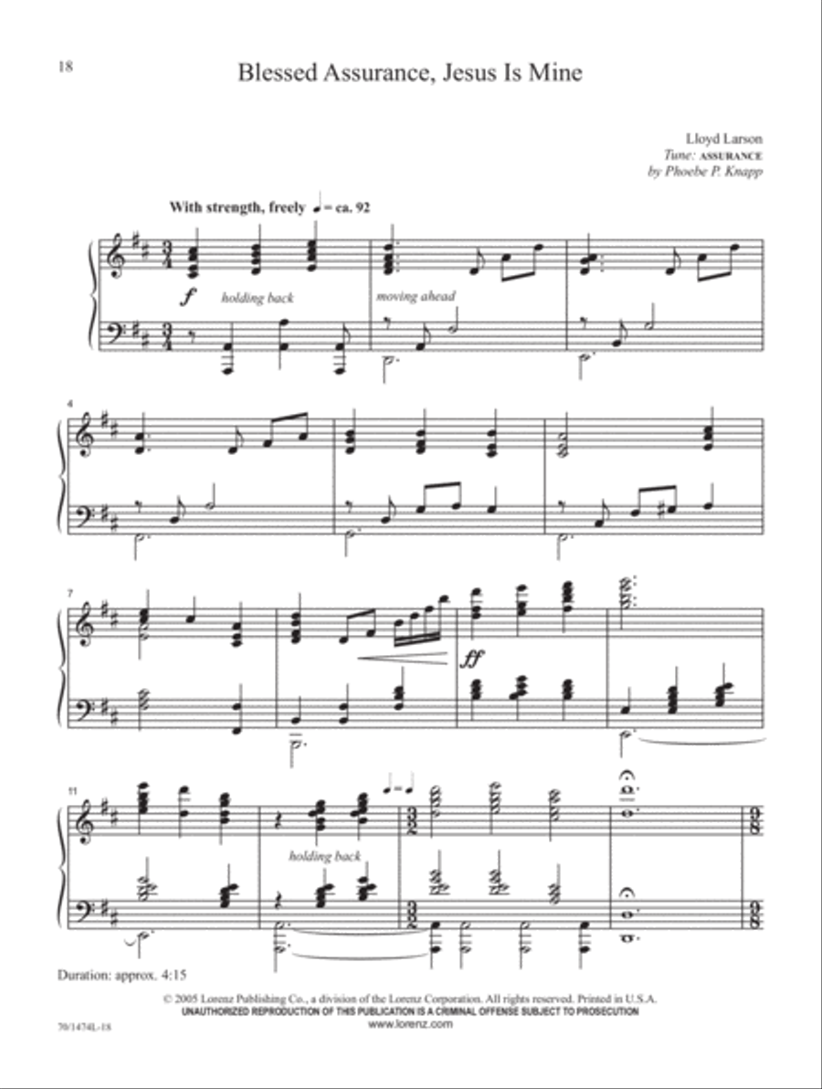 Gospel Legacy Gospel Legacy Piano Solo scores gallery preview page 11
