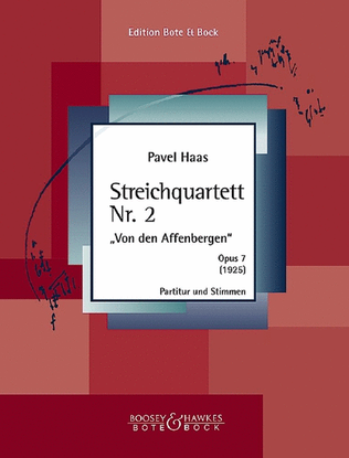 Book cover for String Quartet No. 2 op. 7