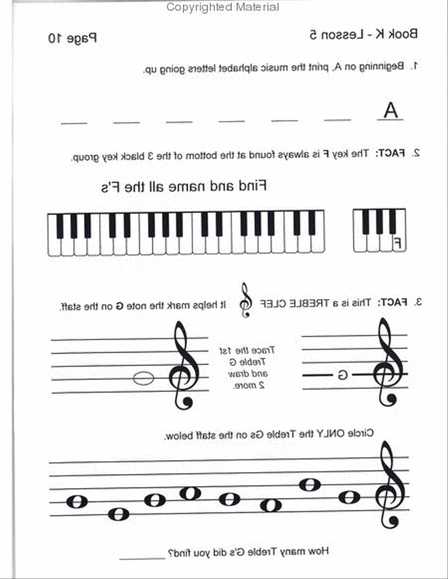 Just the Facts - Book K Activity Books scores gallery preview page 2