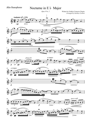 Book cover for Nocturne Op 9 No 2 in Eb Major