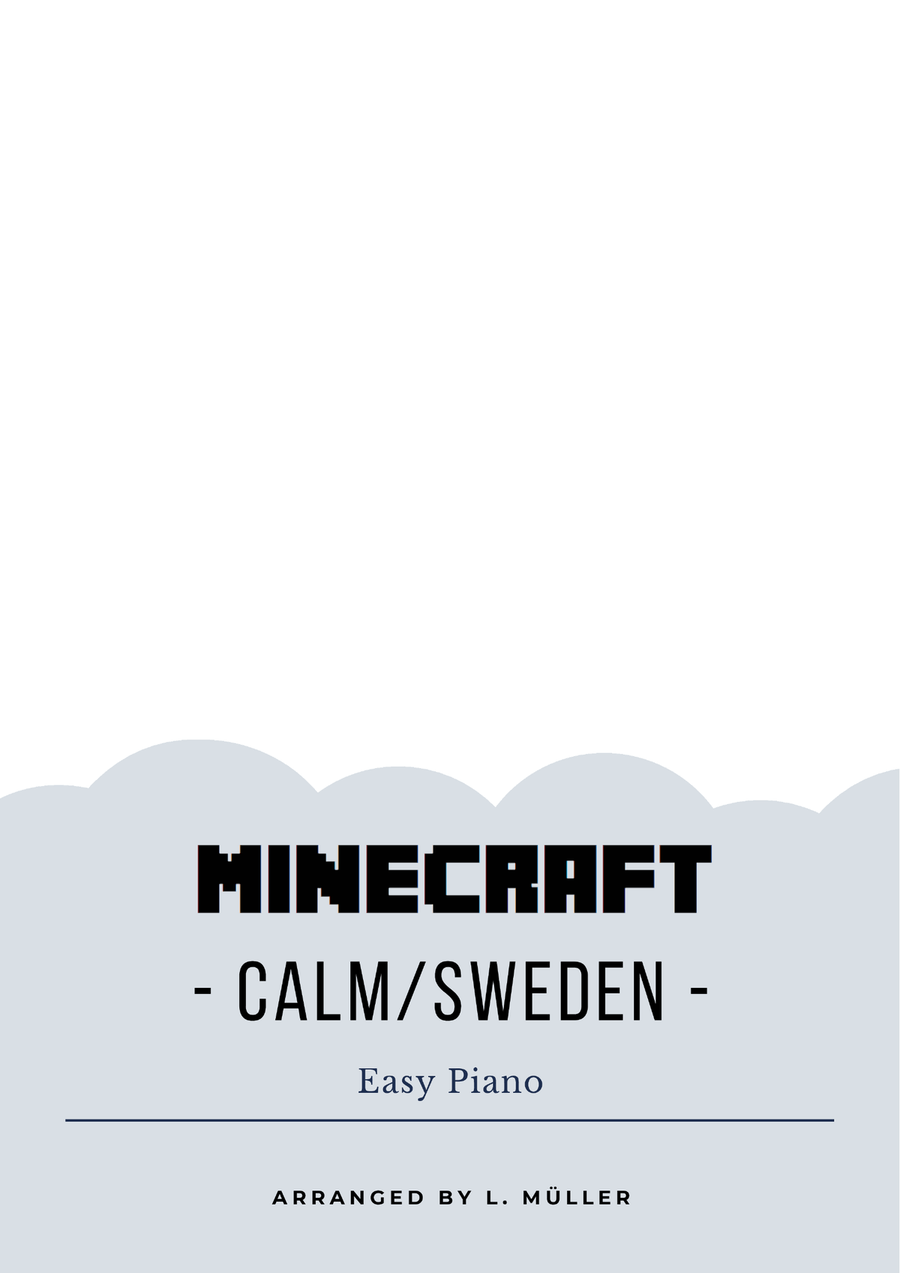 Minecraft Easy Piano scores gallery preview page 3