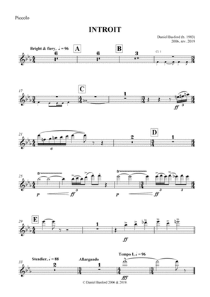 Introit for Band - Set of Parts