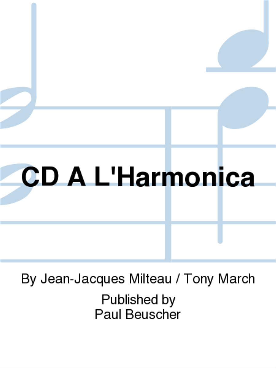 CD A L'Harmonica Harmonica scores gallery preview page 1