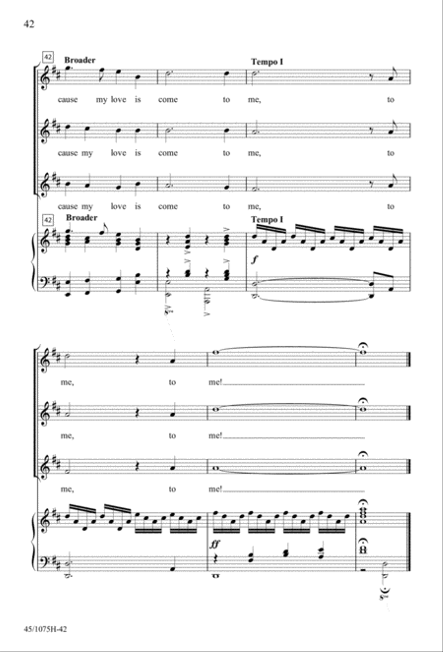 In Concert! for SSA SSA scores gallery preview page 44