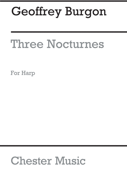 Three Nocturnes For Harp