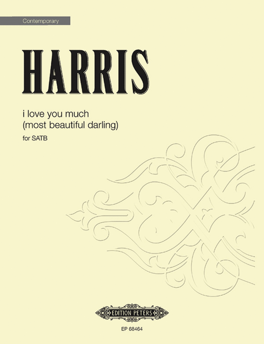 i love you much (most beautiful darling) 4-Part scores gallery preview page 1