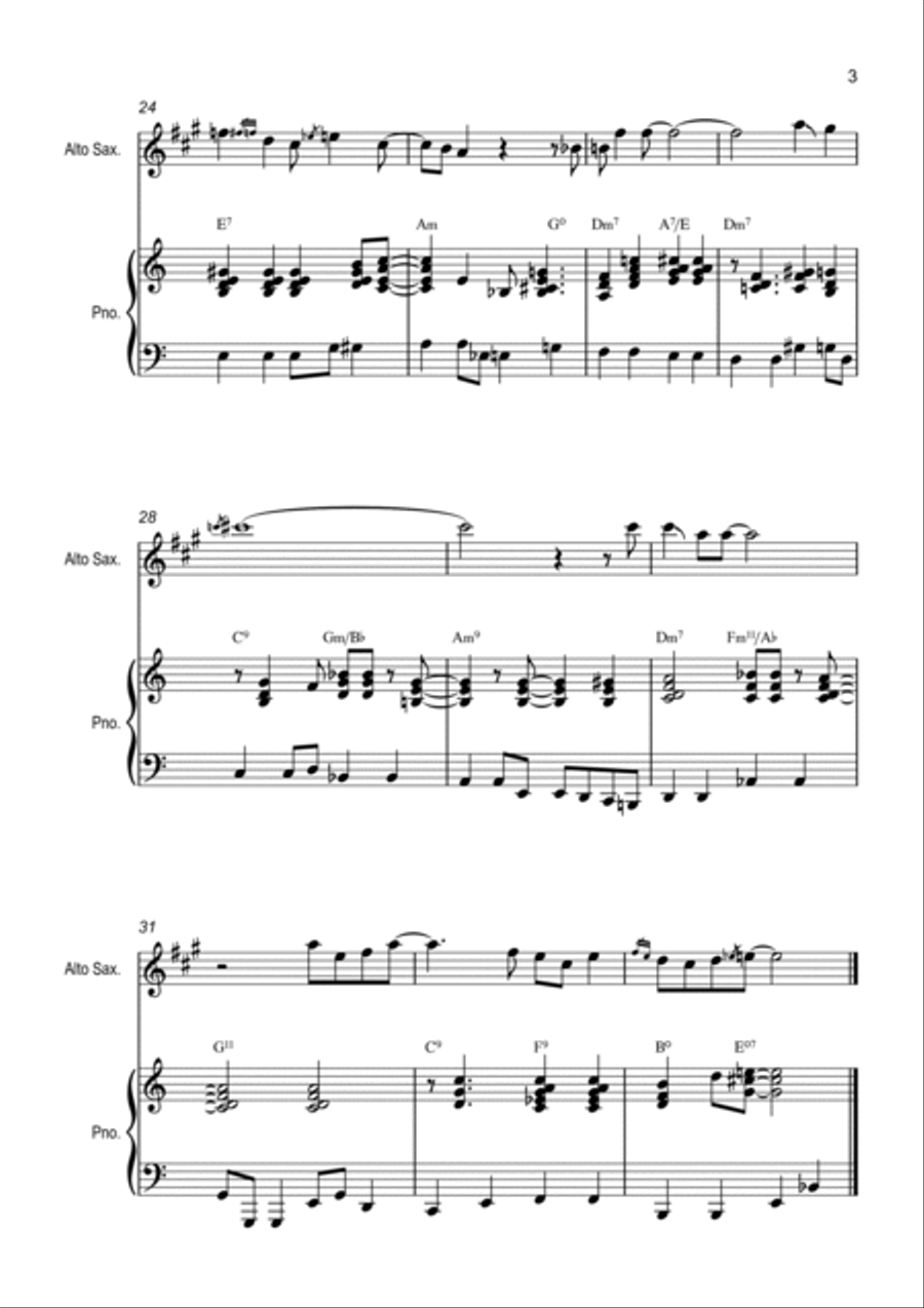Fly Me To The Moon Piano scores gallery preview page 3