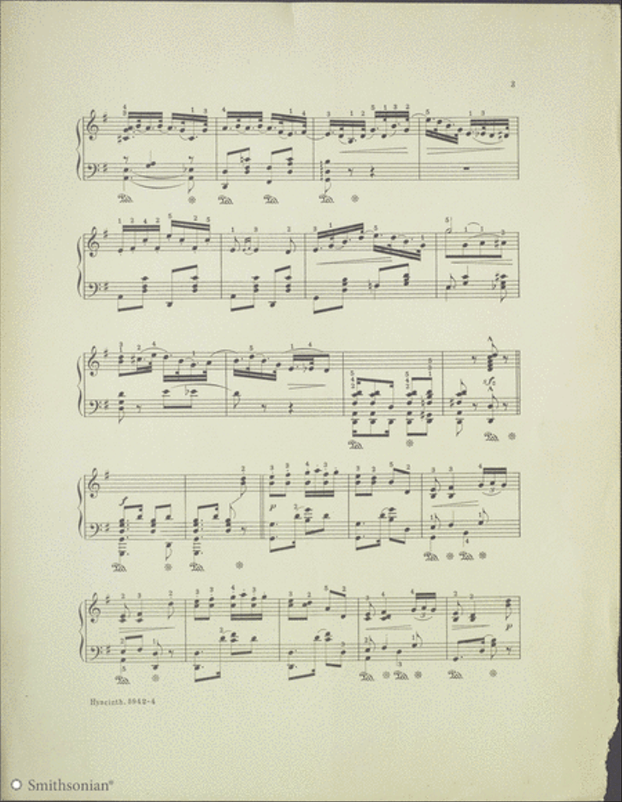 The Hyacinth The Hyacinth Piano Solo scores gallery preview page 3