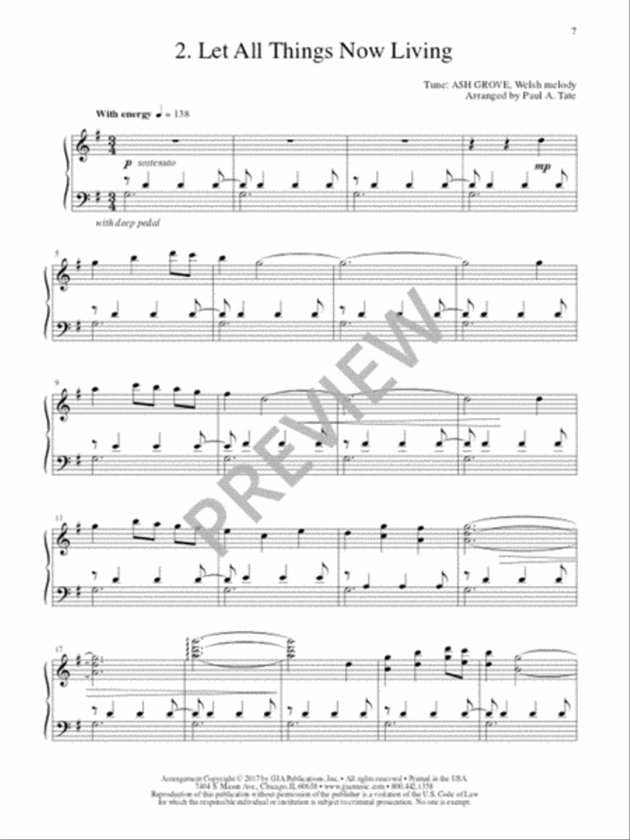 Seasons of Grace - Volume 7 Piano Solo scores gallery preview page 9