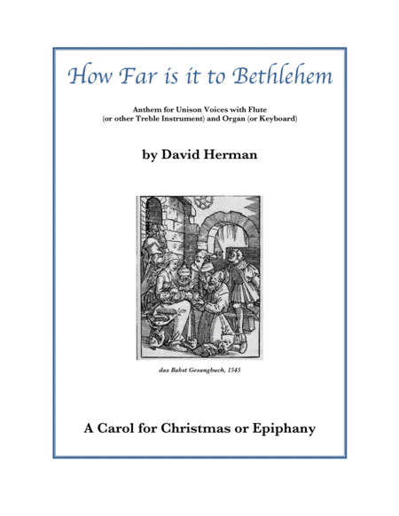 How Far Is It To Bethlehem