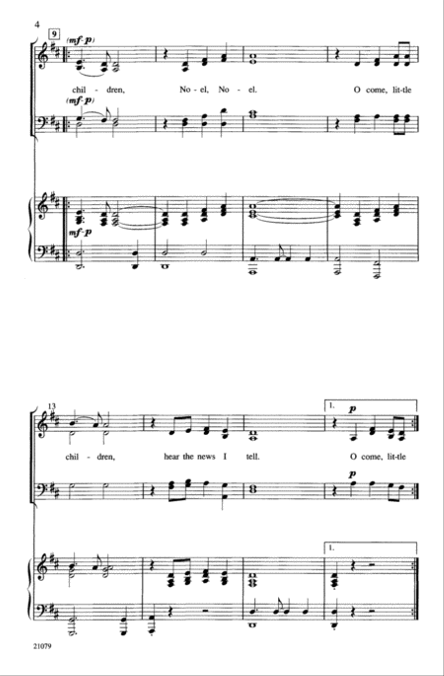A Gospel Noel A Gospel Noel Choir scores gallery preview page 2