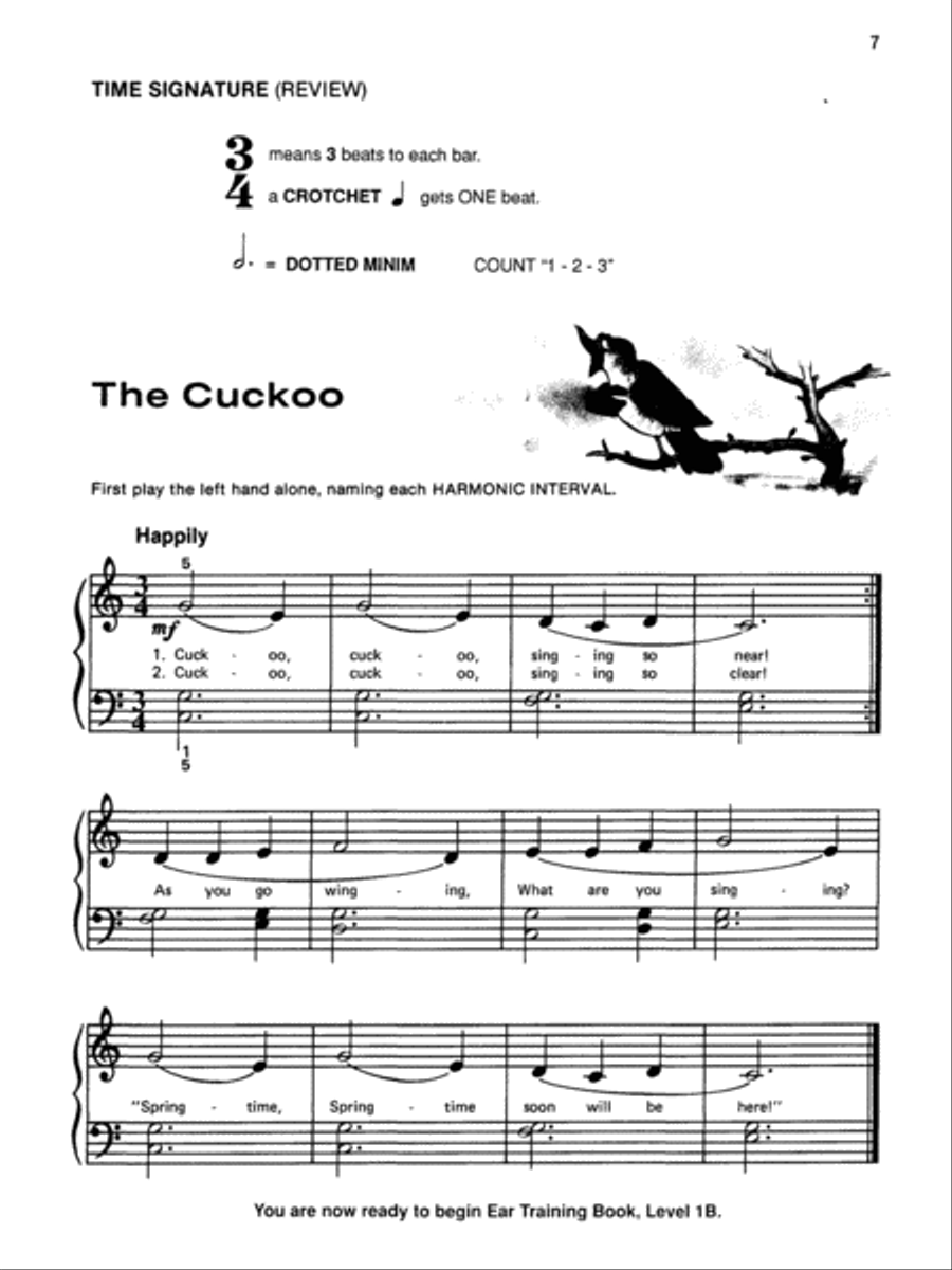 Alfred's Basic Piano Course Lesson Book, Level 1B Piano Method scores gallery preview page 3