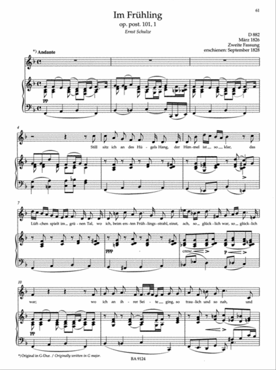 Lieder, Volume 4 Medium Voice scores gallery preview page 2