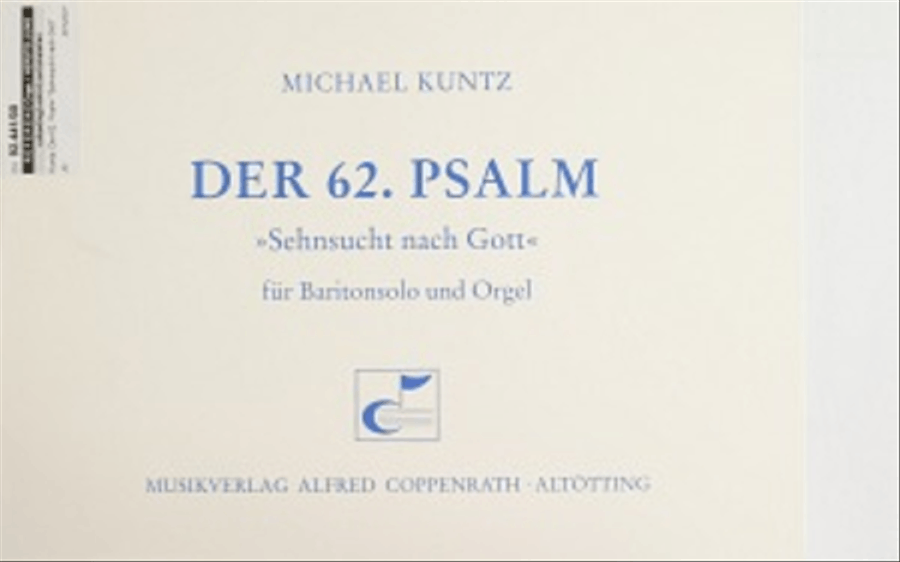 Der 62. Psalm Baritone Voice scores gallery preview page 1