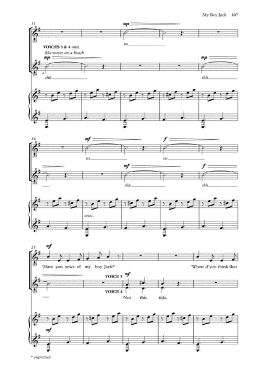The Oxford Book of Flexible Choral Songs Unison Choir scores gallery preview page 15