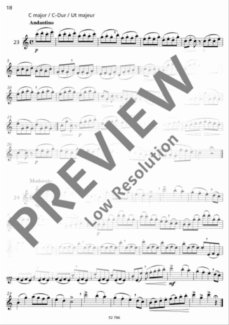 First Exercises Flute scores gallery preview page 19