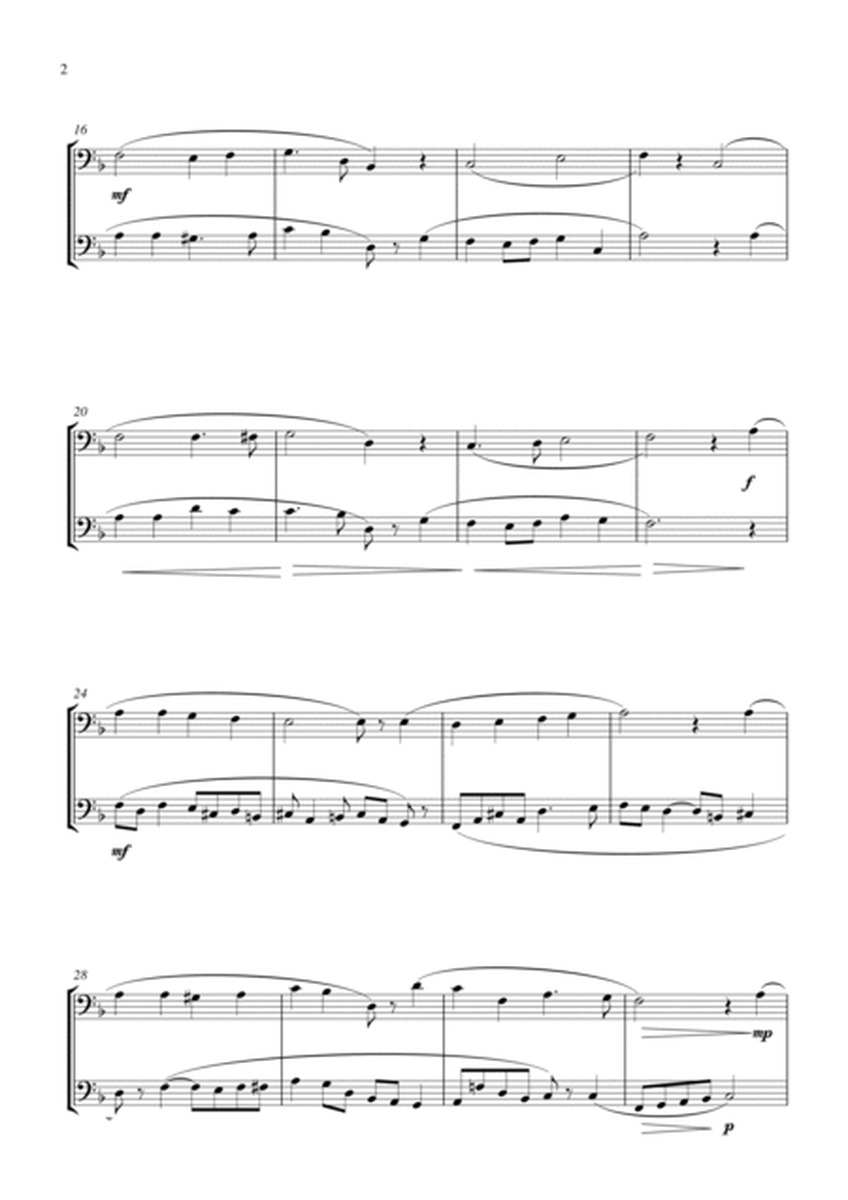 O Little Town of Bethlehem (for trombone duet, suitable for grades 2-6) image number null