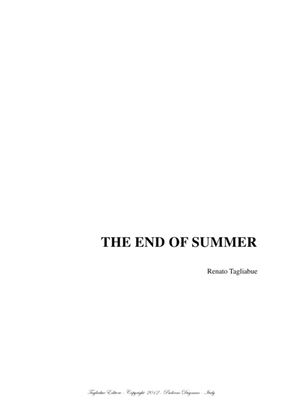 THE END OF SUMMER - For Soprano, Bariton (in vocalization) and Trio String - With Instr. parts