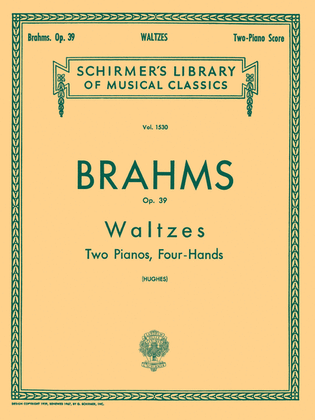 Book cover for Waltzes, Op. 39 (set)