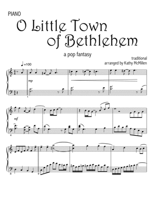 O Little Town of Bethlehem - a pop fantasy