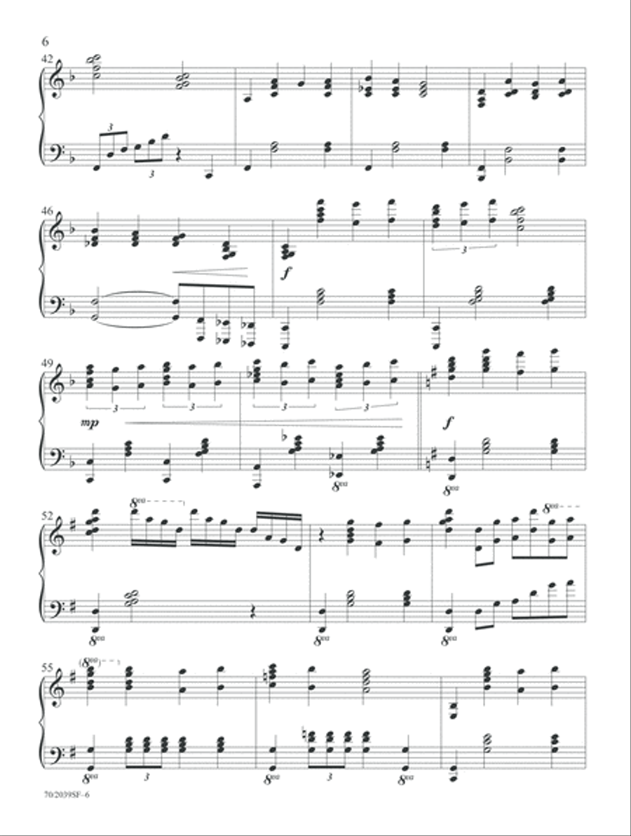 Come and Worship Piano Solo scores gallery preview page 6