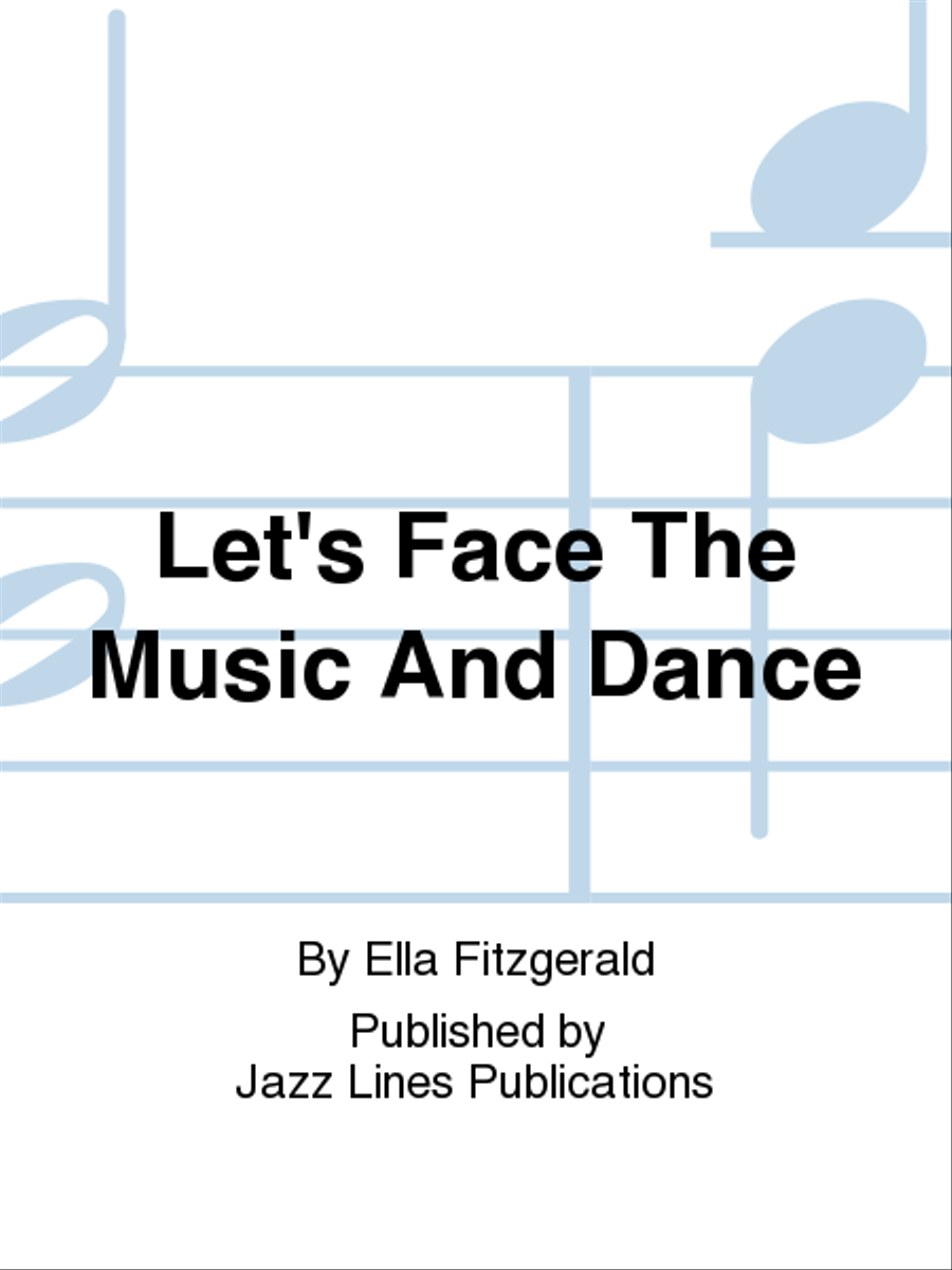 Let's Face The Music And Dance Big Band scores gallery preview page 1