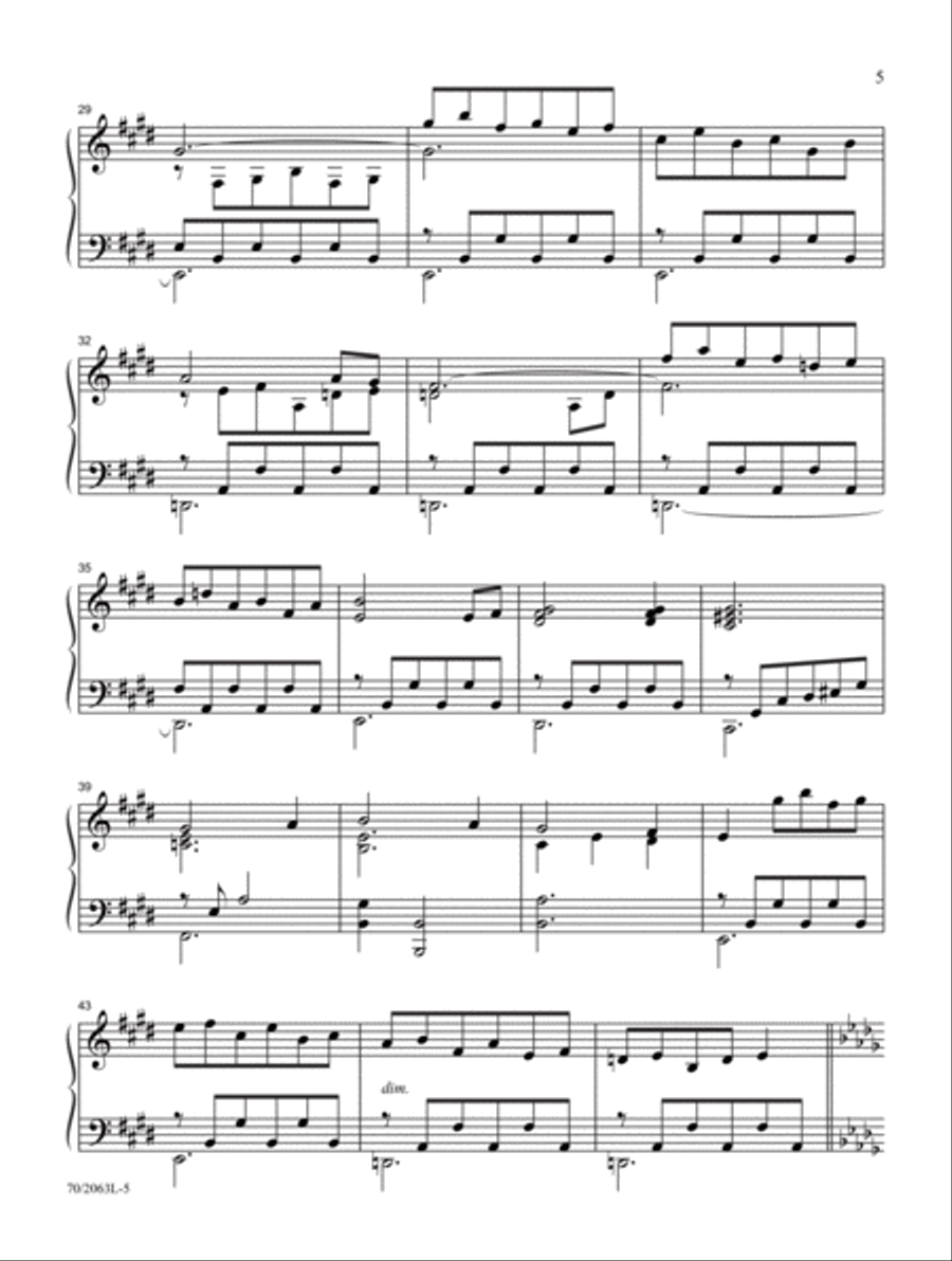 Break Forth Into Song Piano Solo scores gallery preview page 4