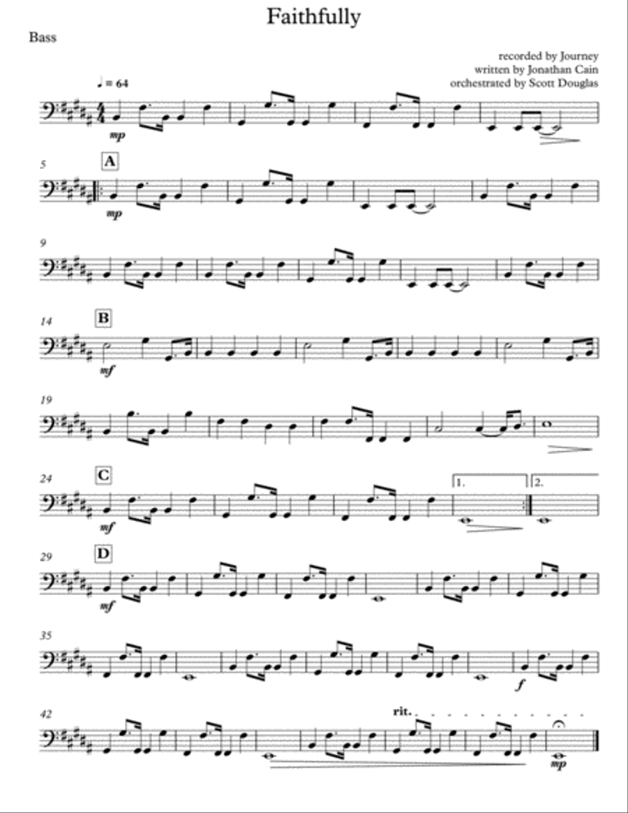 Faithfully Small Ensemble scores gallery preview page 4