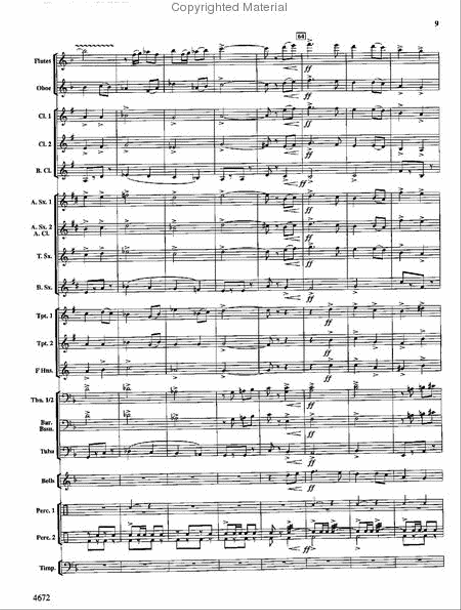 The Pinnacle The Pinnacle Concert Band scores gallery preview page 10