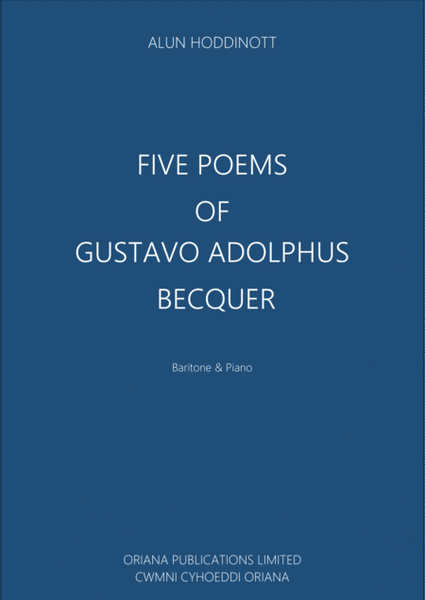 Five Poems of Gustavo Adolphus Becquer