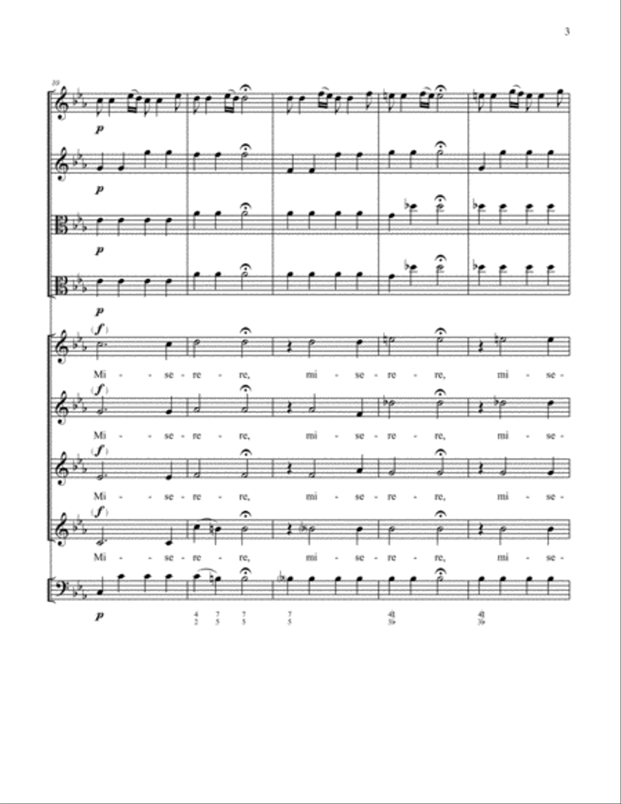 Miserere Mei Deus Miserere Mei Deus SSAA scores gallery preview page 5
